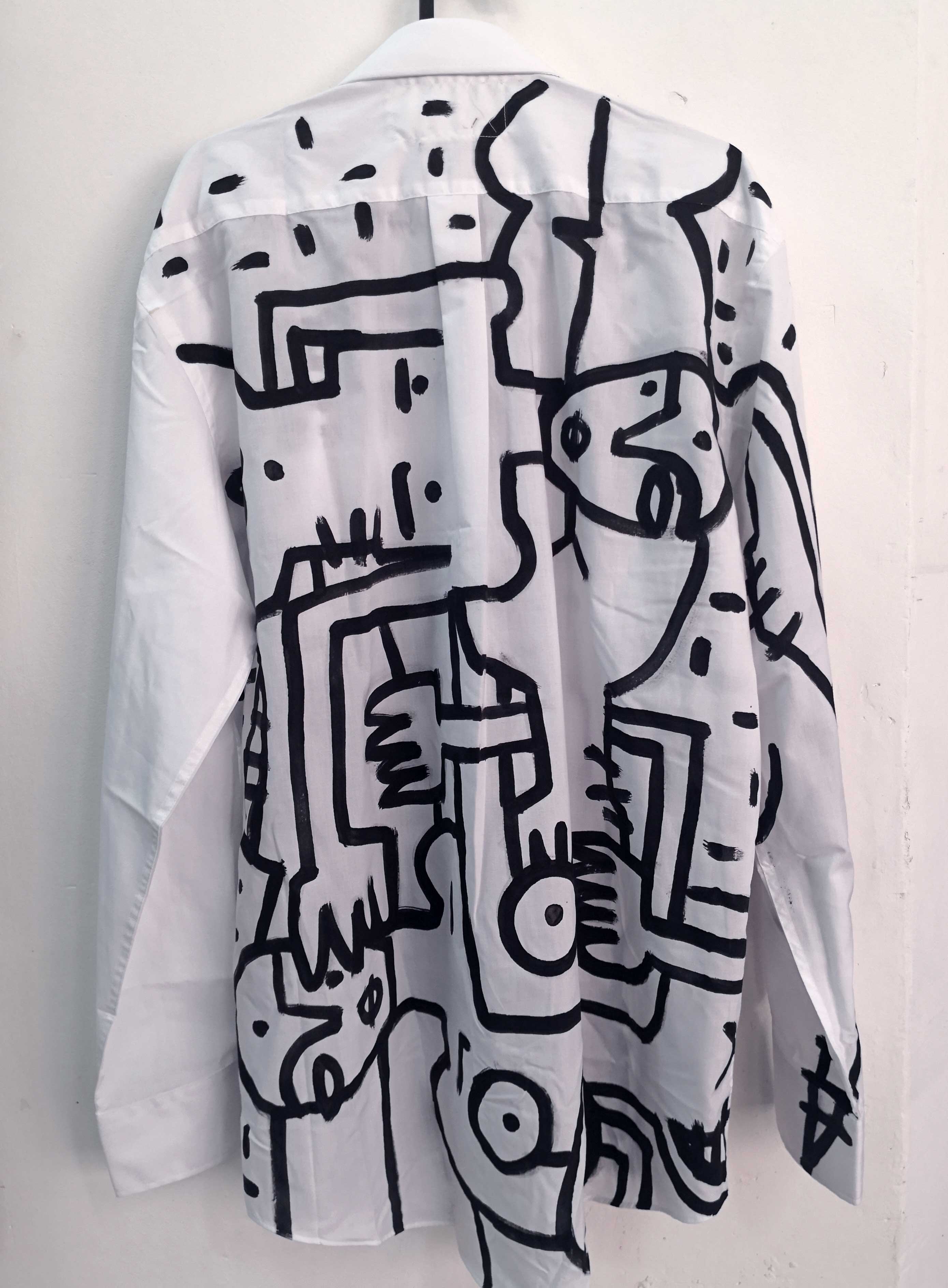 galería White Tetris Shirt